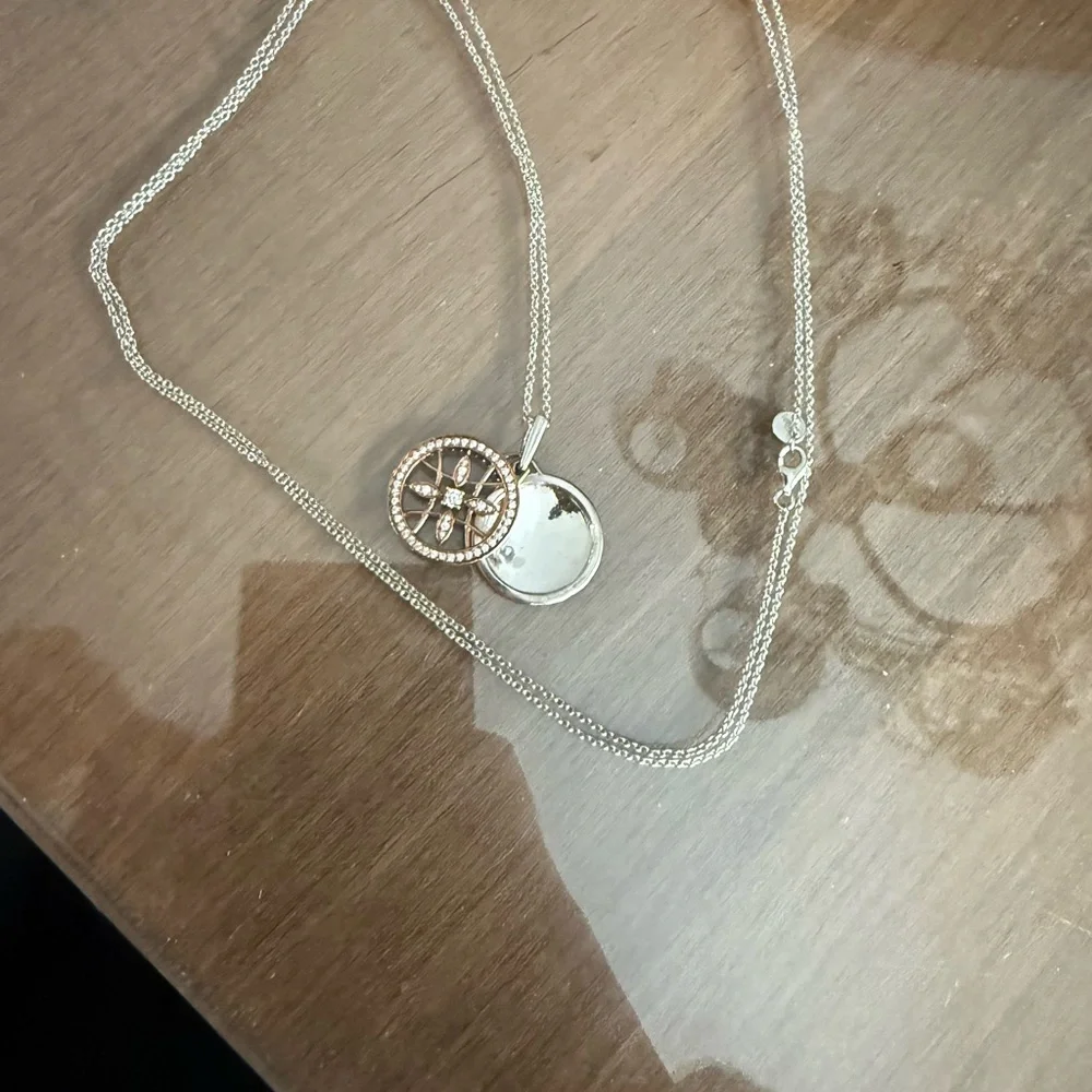 Waterford Rose Gold Pendant Necklace - Picture 4 of 4